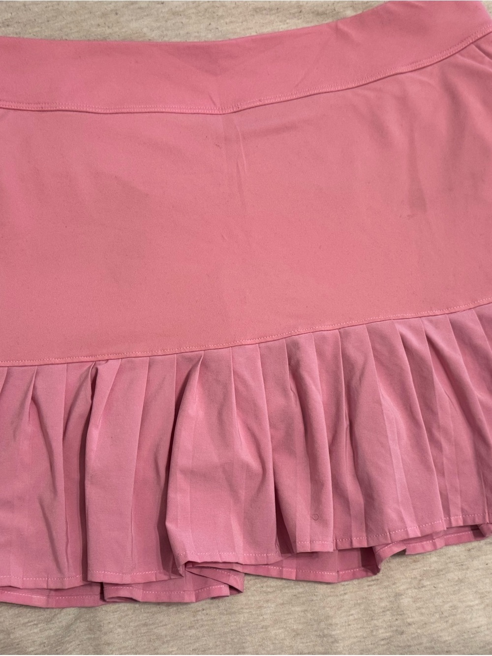 Under Armour Pink Pleated Mini Skirt